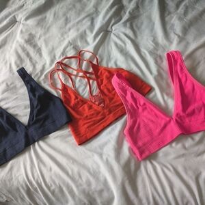 Bundle of 3 Bralettes VS & Anthropologie Sz S
